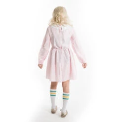 Eleven Pink Dress Stranger Costume -BodySocks 3