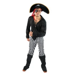 Black Pirate Costume