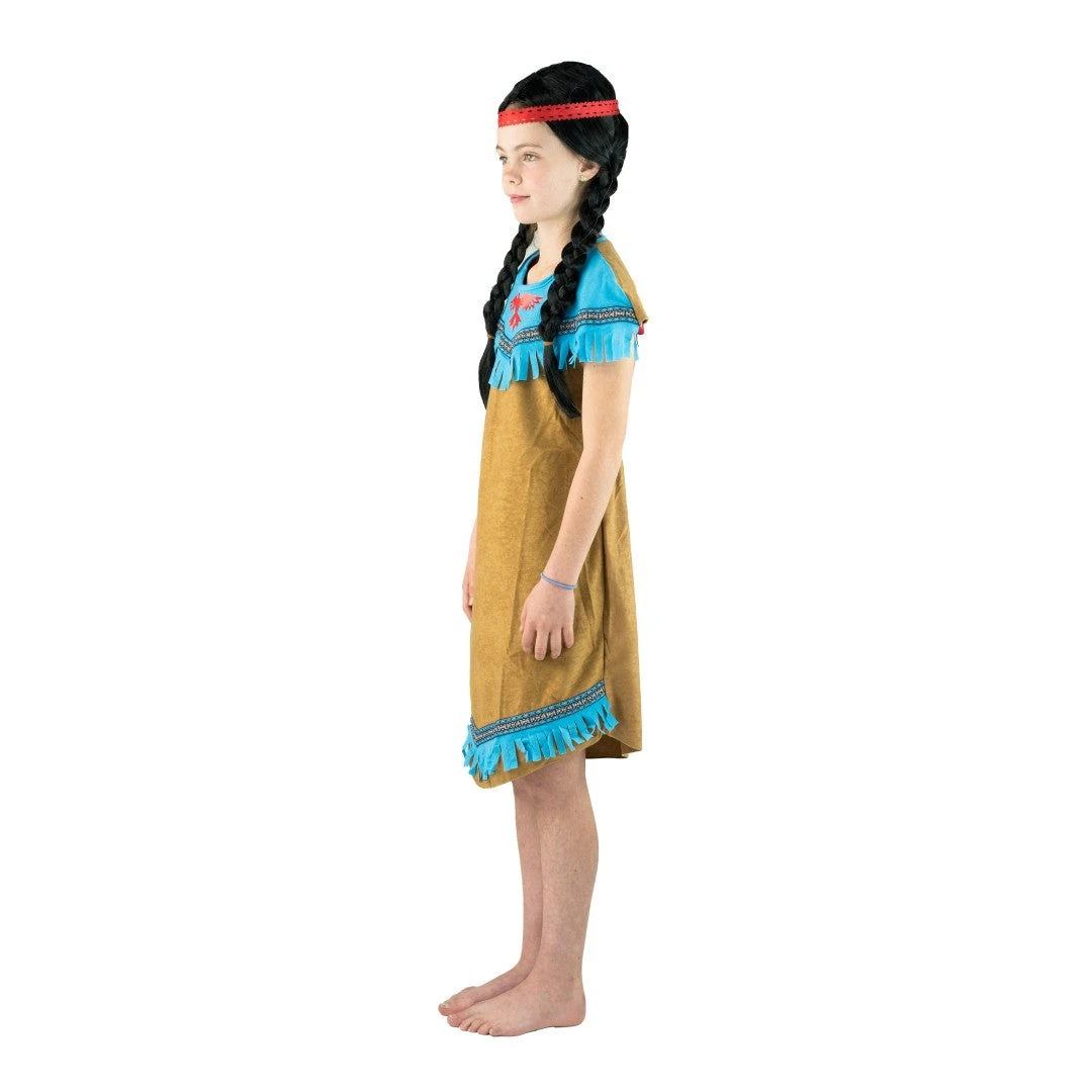 Kids Blue Native American Costume 4 Kids Blue Native American Costume - Image 2