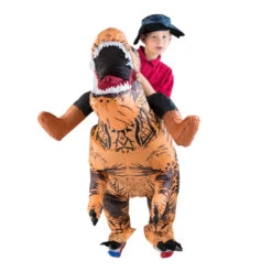 Kids Deluxe Inflatable Dinosaur Costume