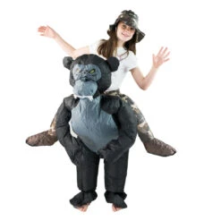 Kids Inflatable Gorilla Costume -BodySocks DSC00755