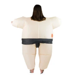 Kids Inflatable Sumo Wrestler Costume -BodySocks DSC00765