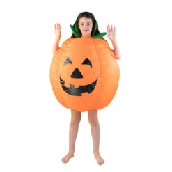 Kids Inflatable Pumpkin Costume -BodySocks DSC00771