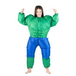 Kids Inflatable Hulk Costume -BodySocks DSC00782