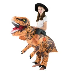 Kids Deluxe Inflatable Dinosaur Costume -BodySocks DSC00810