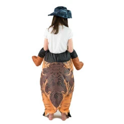 Kids Deluxe Inflatable Dinosaur Costume -BodySocks DSC00812