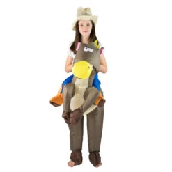 Kids Inflatable Cowboy Costume -BodySocks DSC00823