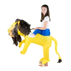 Kids Inflatable Lion Costume -BodySocks DSC00844