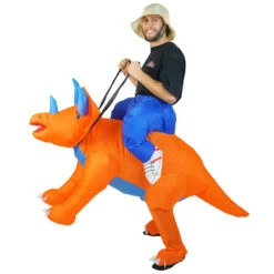 Inflatable Triceratops Costume -BodySocks DSC03824