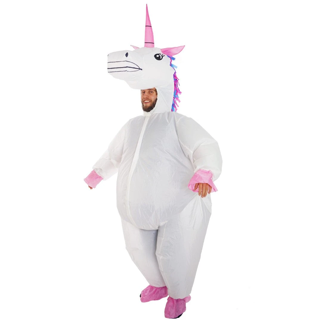 Inflatable Deluxe Unicorn Costume 4 Inflatable Deluxe Unicorn Costume - Image 2