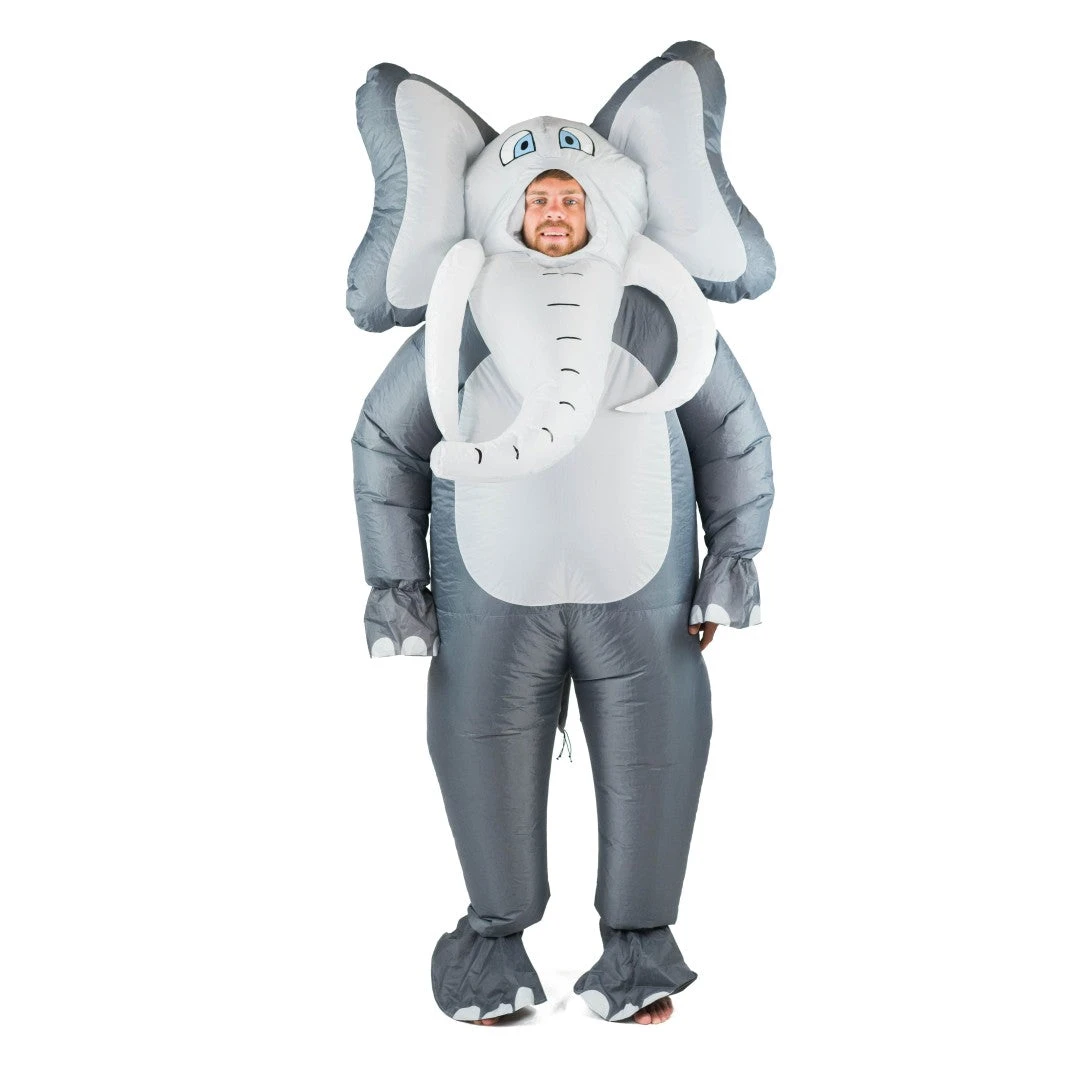 Inflatable Full Body Elephant Costume 3 Inflatable Full Body Elephant Costume