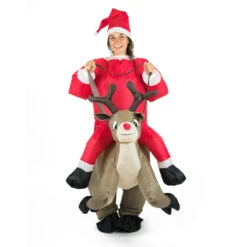 Inflatable Reindeer Costume 11 Inflatable Reindeer Costume -BodySocks Reindeer5
