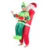 Inflatable Santa & Elf Costume 2 Inflatable Santa & Elf Costume -BodySocks Santaelf1