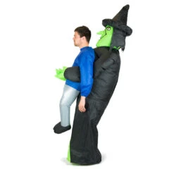 Inflatable Lift You Up Witch Costume 11 Inflatable Lift You Up Witch Costume -BodySocks Witch3