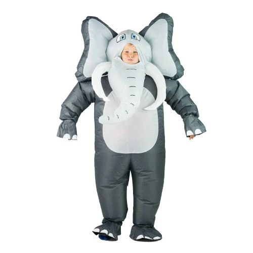 Deluxe Inflatable Elephant Costume 3 Deluxe Inflatable Elephant Costume