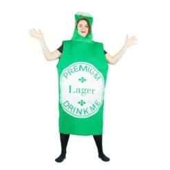 Beer Bottle Costume -BodySocks fancy dress beer bottle costume 4