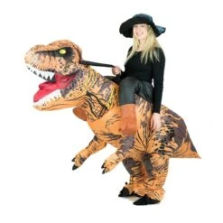 Deluxe Inflatable Dinosaur Costume 11 Deluxe Inflatable Dinosaur Costume -BodySocks fancy dress deluxe inflatable dinosaur costume 4