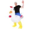 Inflatable Chicken Costume -BodySocks fancy dress inflatable chicken costume 1