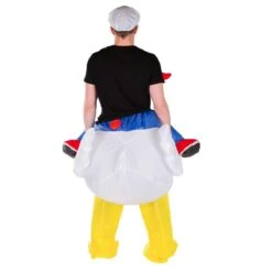 Inflatable Chicken Costume -BodySocks fancy dress inflatable chicken costume 3