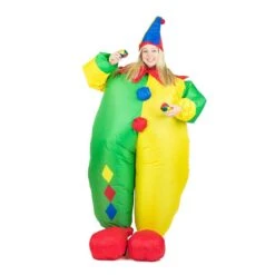 Inflatable Clown Costume -BodySocks fancy dress inflatable clown costume 4