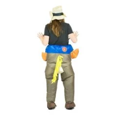 Inflatable Cowboy Costume -BodySocks fancy dress inflatable cowboy costume 6
