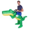 Inflatable Crocodile Costume -BodySocks fancy dress inflatable crocodile costume 1