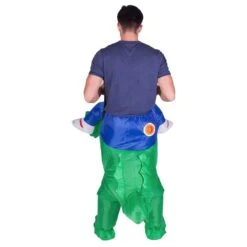Inflatable Crocodile Costume -BodySocks fancy dress inflatable crocodile costume 3