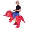 Inflatable Dragon Costume -BodySocks fancy dress inflatable dragon costume 1