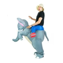 Inflatable Elephant Costume 9 Inflatable Elephant Costume -BodySocks fancy dress inflatable elephant costume 3