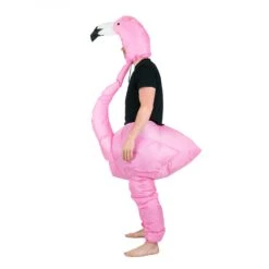 Inflatable Flamingo Costume -BodySocks fancy dress inflatable flamingo costume 5