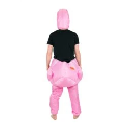Inflatable Flamingo Costume -BodySocks fancy dress inflatable flamingo costume 6