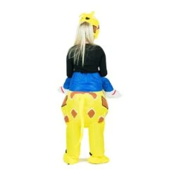 Inflatable Giraffe Costume -BodySocks fancy dress inflatable giraffe costume 3