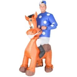 Inflatable Jockey Costume