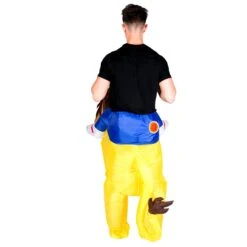 Inflatable Lion Costume -BodySocks fancy dress inflatable lion costume 3