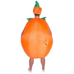 Inflatable Pumpkin Costume -BodySocks fancy dress inflatable pumpkin costume 3