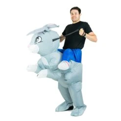 Inflatable Rabbit Costume -BodySocks fancy dress inflatable rabbit costume 4