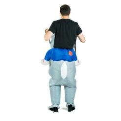 Inflatable Rabbit Costume -BodySocks fancy dress inflatable rabbit costume 6