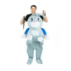 Inflatable Rabbit Costume -BodySocks fancy dress inflatable rabbit costume 7