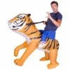 Inflatable Tiger Costume -BodySocks fancy dress inflatable tiger costume 1