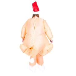 Inflatable Turkey Costume -BodySocks fancy dress inflatable turkey costume 3