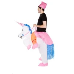 Inflatable Unicorn Costume -BodySocks fancy dress inflatable unicorn costume 4