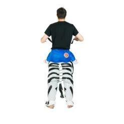 Inflatable Zebra Costume -BodySocks fancy dress inflatable zebra costume 6