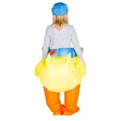 Kids Inflatable Duck Costume -BodySocks fancy dress kids inflatable duck costume 4