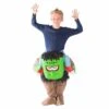 Kids Inflatable Lift You Up Frankenstein Costume -BodySocks fancy dress kids inflatable frankenstein costume 1