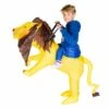 Kids Inflatable Lion Costume -BodySocks fancy dress kids inflatable lion costume 1